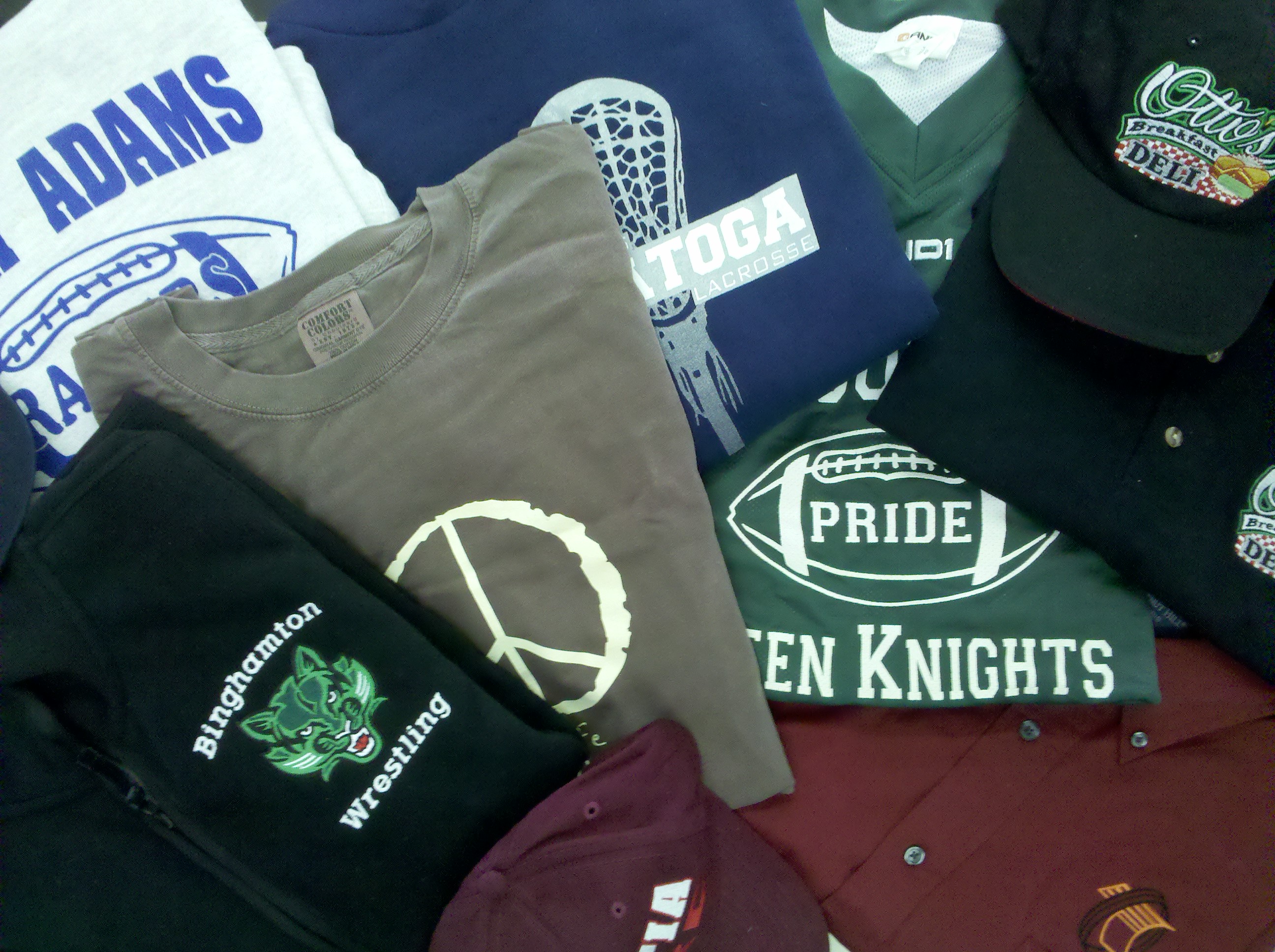 Printed,Screened,Embroidered Apparel Albany NY